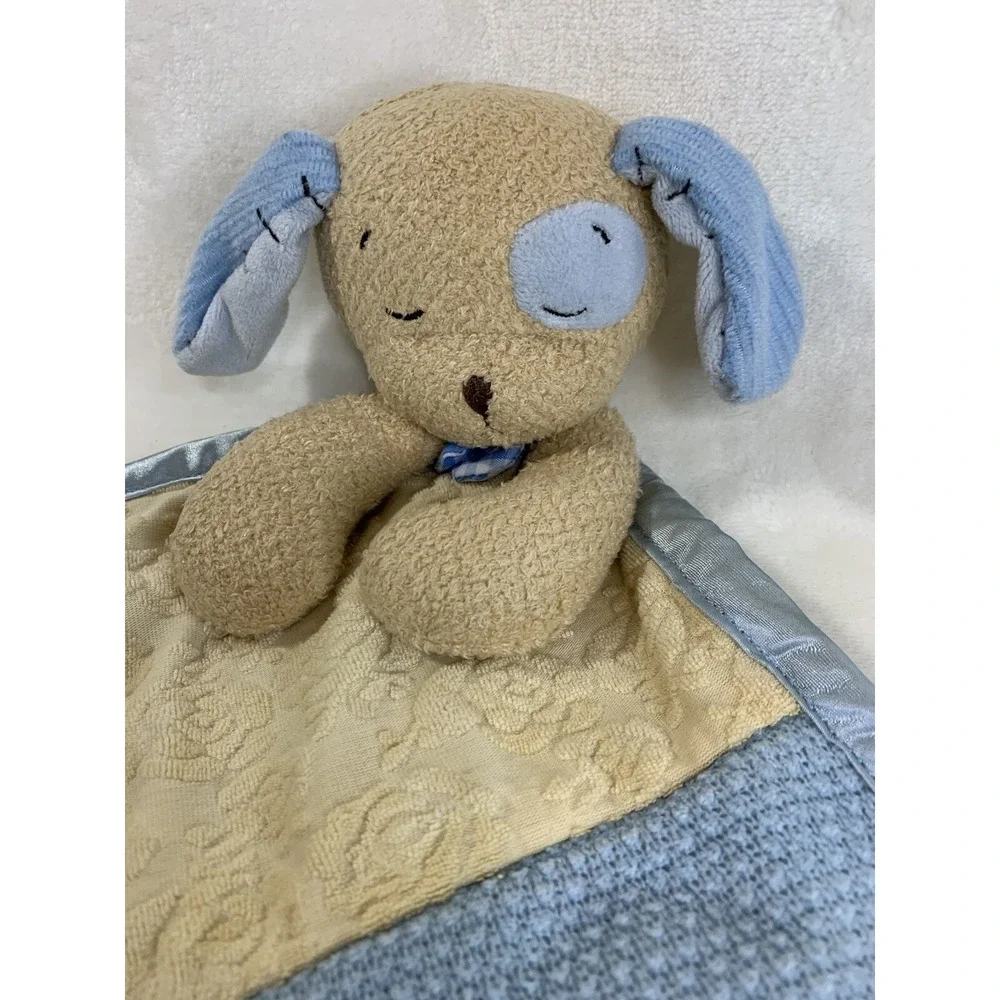 Kids II Baby Dog Puppy Plush Lovey Security Blanket Bedtime Prayer Praying Satin